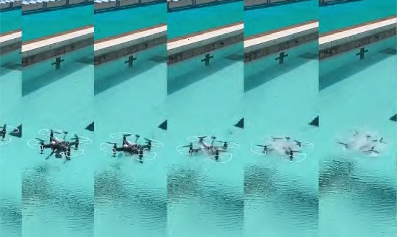 الصين تصمّم طائرة "درون" تغوص في المياه